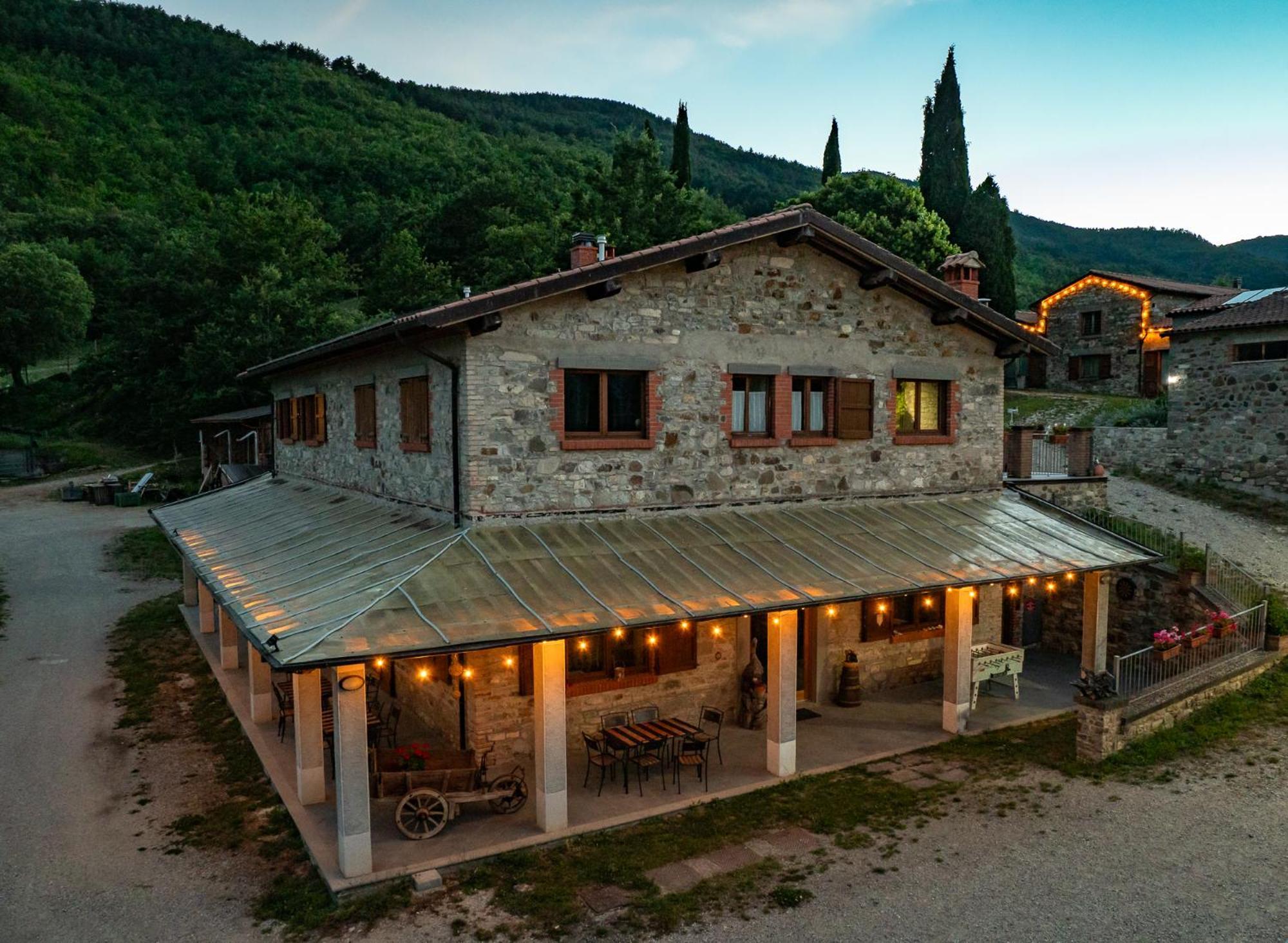 Agriturismo Villaggio Eden Pieve Santo Stefano Buitenkant foto