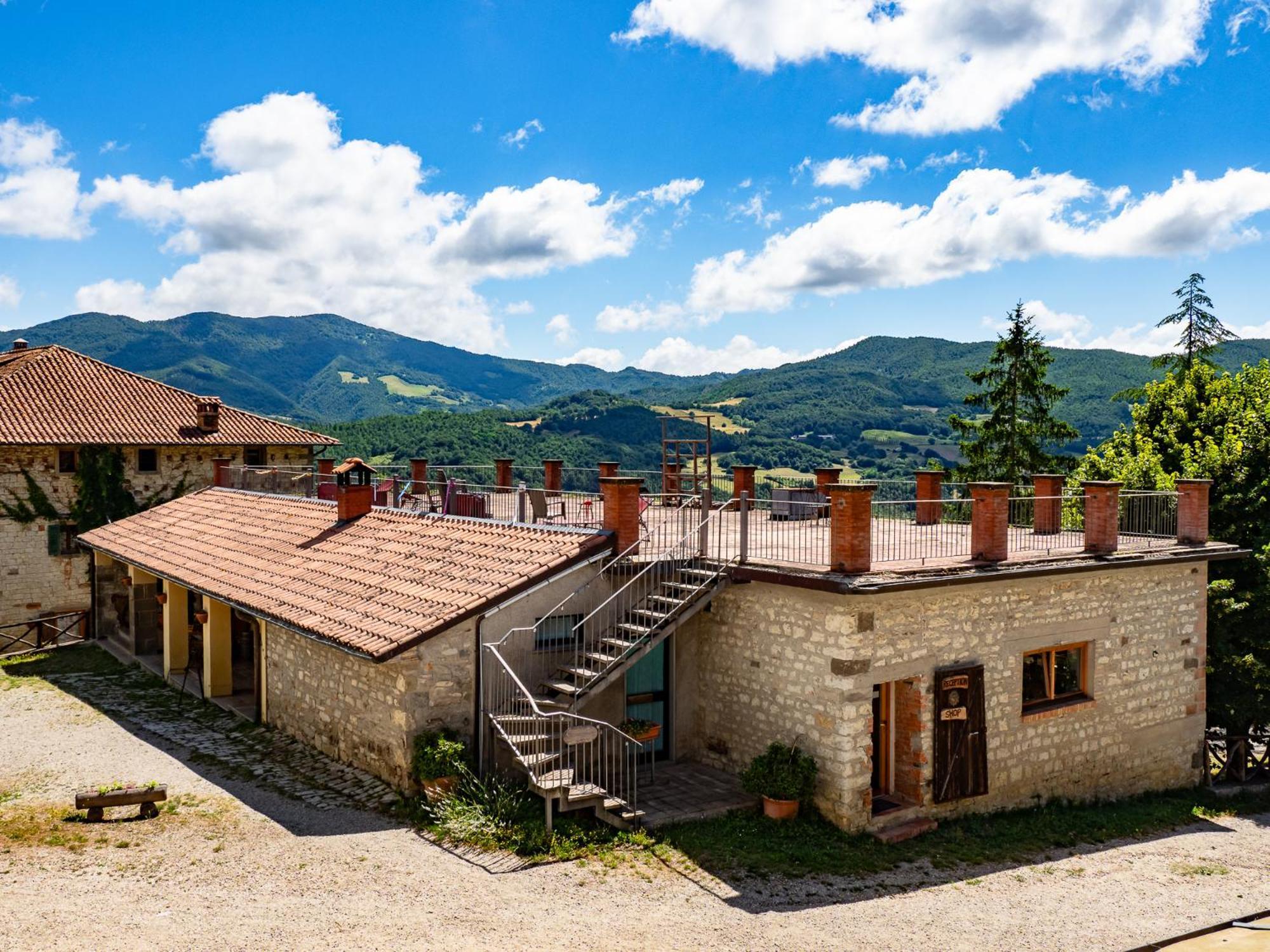 Agriturismo Villaggio Eden Pieve Santo Stefano Buitenkant foto