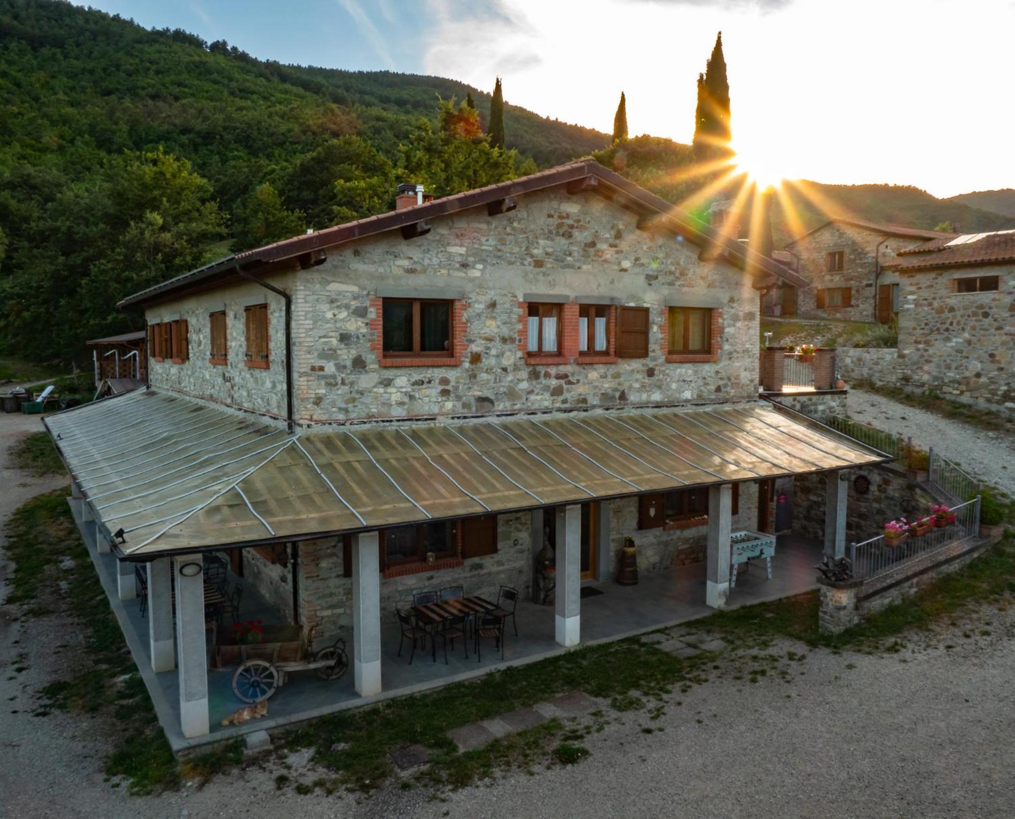 Agriturismo Villaggio Eden Pieve Santo Stefano Buitenkant foto