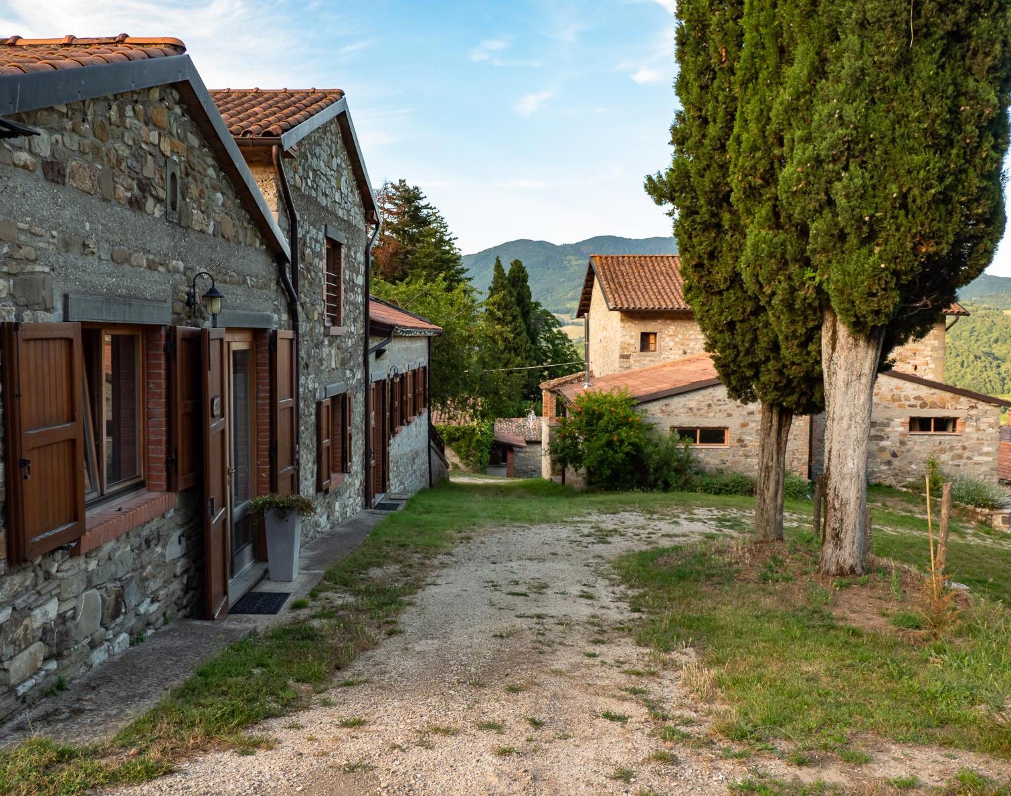 Agriturismo Villaggio Eden Pieve Santo Stefano Buitenkant foto