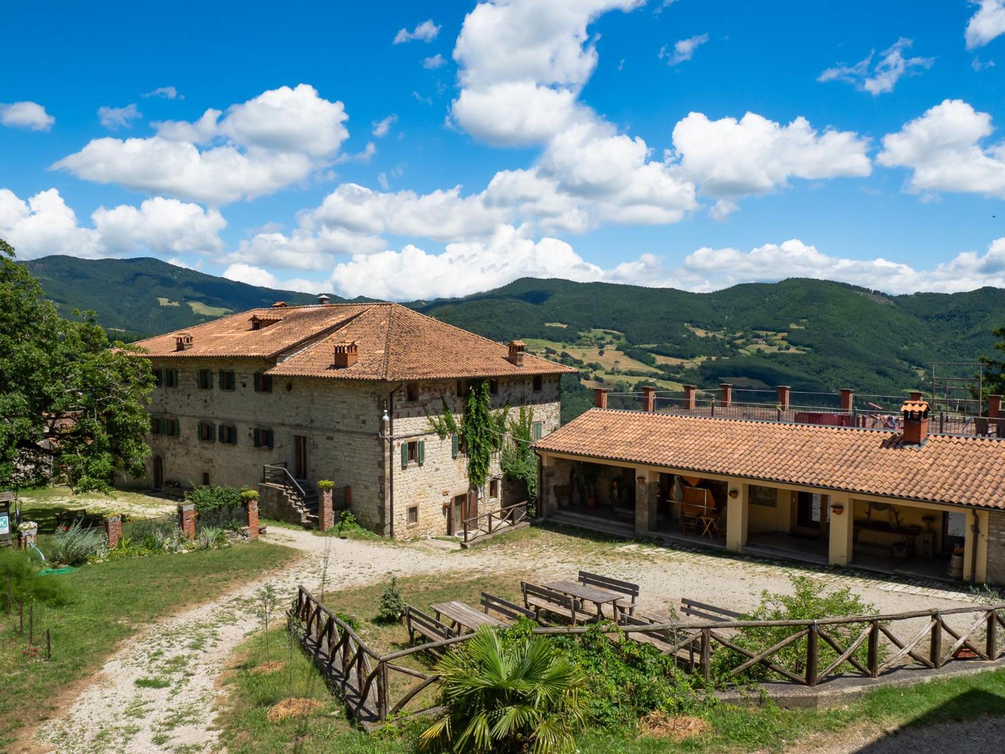 Agriturismo Villaggio Eden Pieve Santo Stefano Buitenkant foto